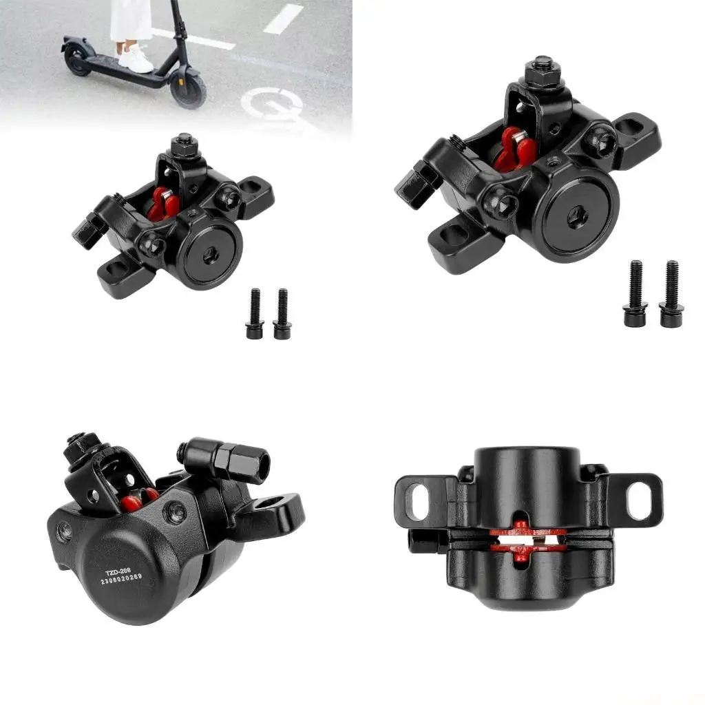 

U2JB Disc Brake Caliper for KQi Electric Scooter Universal Aluminum Alloy Hydraulic Include Brake Pads Electric Scooter Parts
