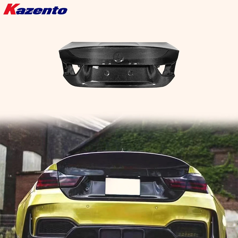 

Rear Bumper Trunk Boot Lid OE Style Carbon Fiber For BMW M4 F82 F32
