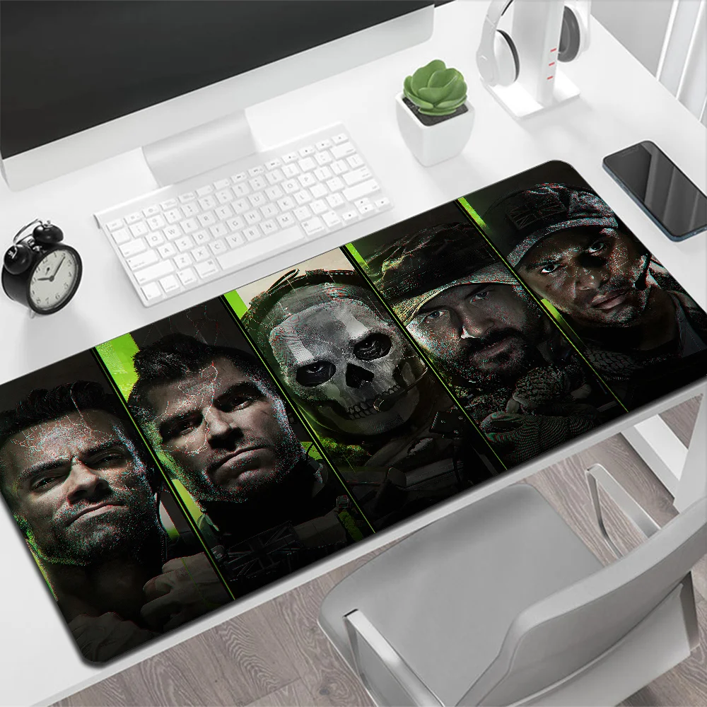 Call of Duty Modern Warfare Large Mouse Pad Gaming Mouse Pad PC Gamer Computer Mouse Mat Big Mousepad Silicone Keyboard Desk Mat