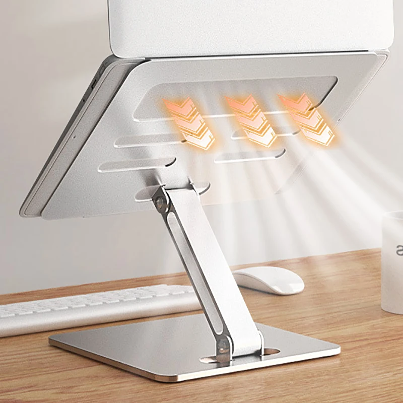 Supporto per Laptop regolabile supporto per Notebook con Base portatile per supporto per Laptop Macbook supporto da tavolo per Laptop supporto per Tablet per Computer