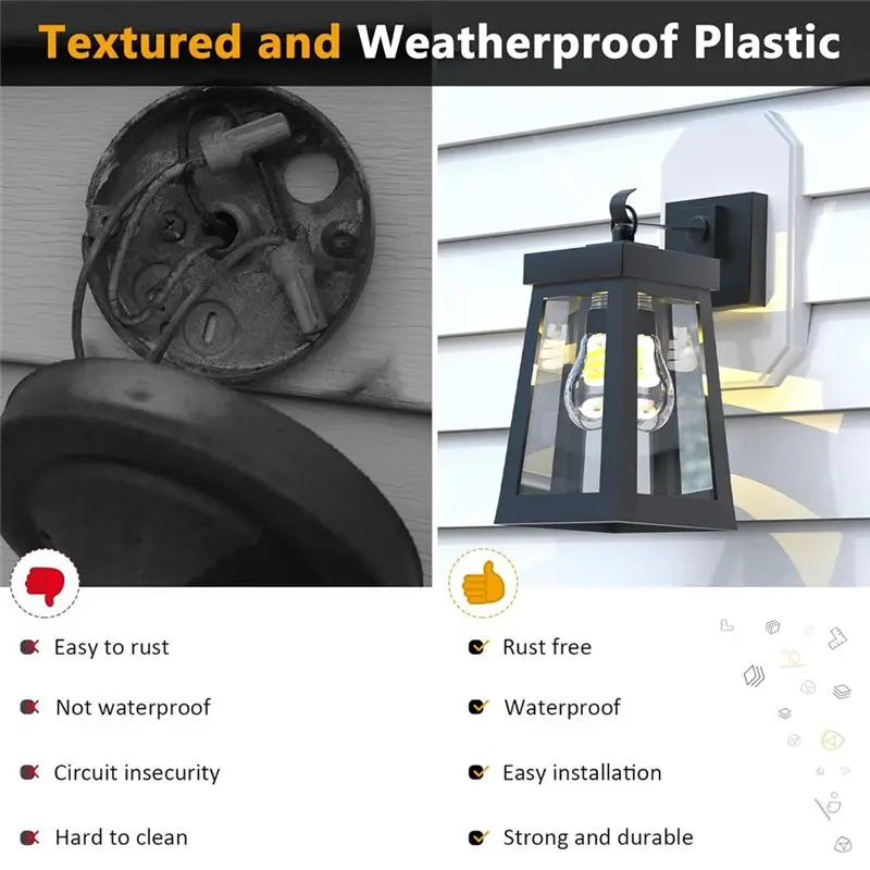 A26F-Siding Mounting Kit, 8141DBL Outdoor Light Mounting Block, Siding Mounting Plate For Lap Double And 4 Inch Siding