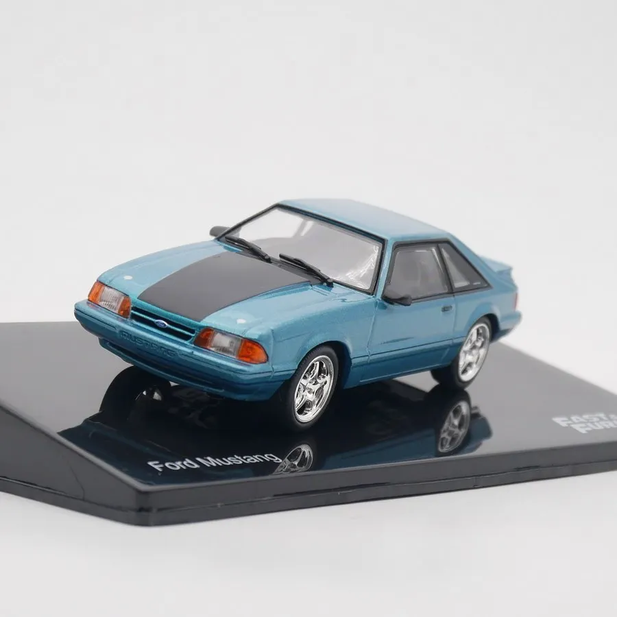 Diecast Ixo 1:43 Scale Ford Mustang Movie Car Alloy Car Model