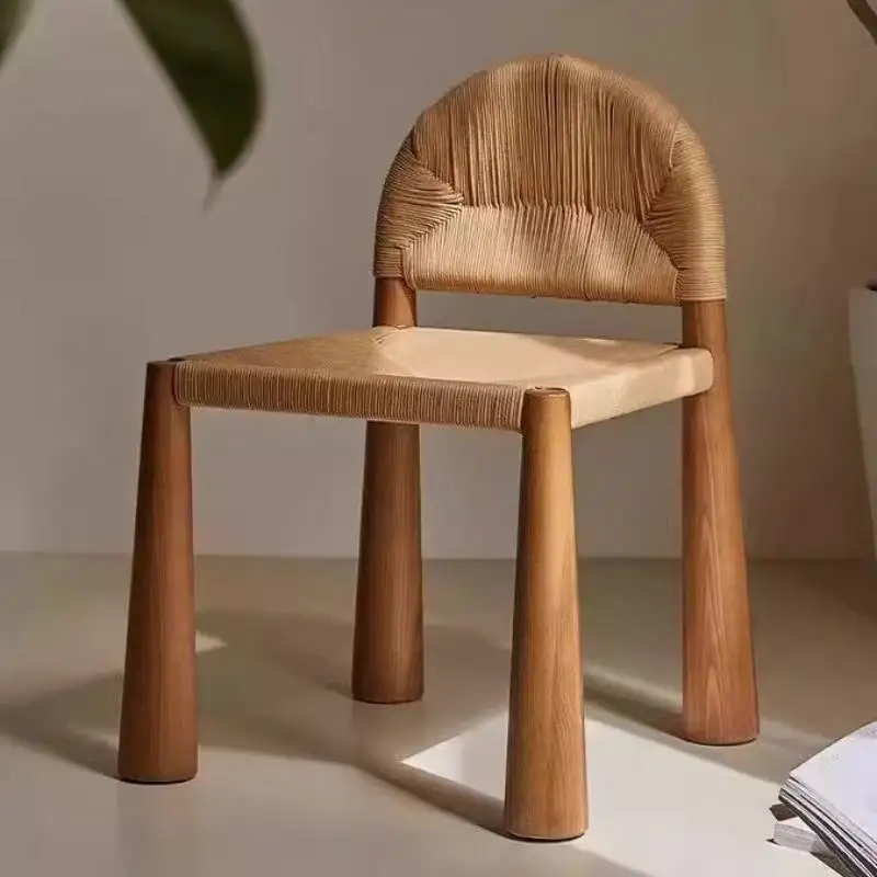 Traditional Minimalist Dining Chairs Classic Solid Wood Party Dining Chairs Modern Designer Sillas De Comedor Kitchen Furniture