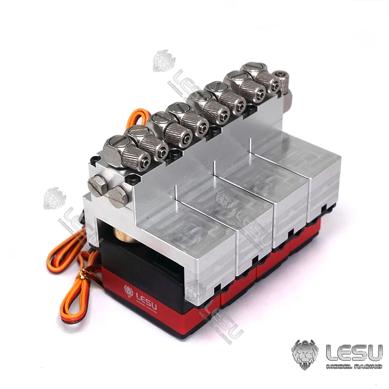 

LESU Metal 4CH Reversing Valve 12Kg Servo for 1/14 RC Hydraulic Loader Excavator Dumper Truck Remote Control Toys Th16737-SMT3