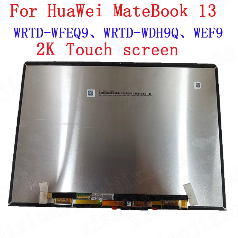 13 inch original HuaWei MateBook 13 2021years  WRTD-WFE9Q  WRTD-WFH9Q WRTD-WFH9 WRTD-WFE9 laptop LCD Touch screen replacement