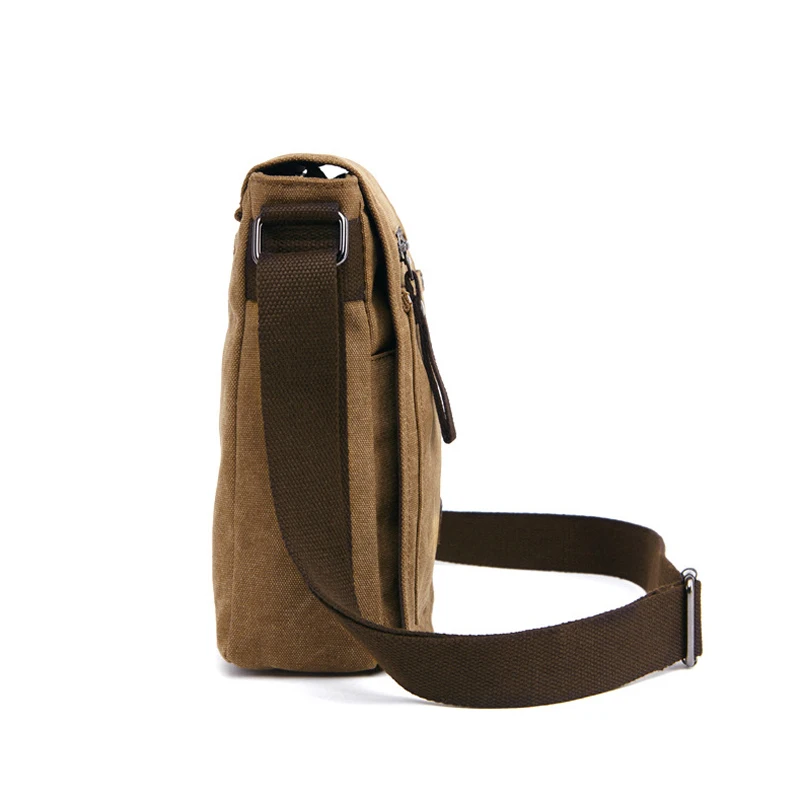 Canvas Bag Vintage Messenger Bag Brand Business Casual Travel satchel single Shoulder Bag Unisex Crossbody Bag Male Bolsa