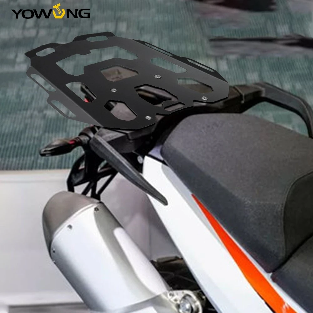 

FOR 790 890 ADVENTURE R S 2019-2024 2023 Motorcycle Rear Luggage Support Shelf Case Holder Trunk Frame Plate Bracket Tail Racks