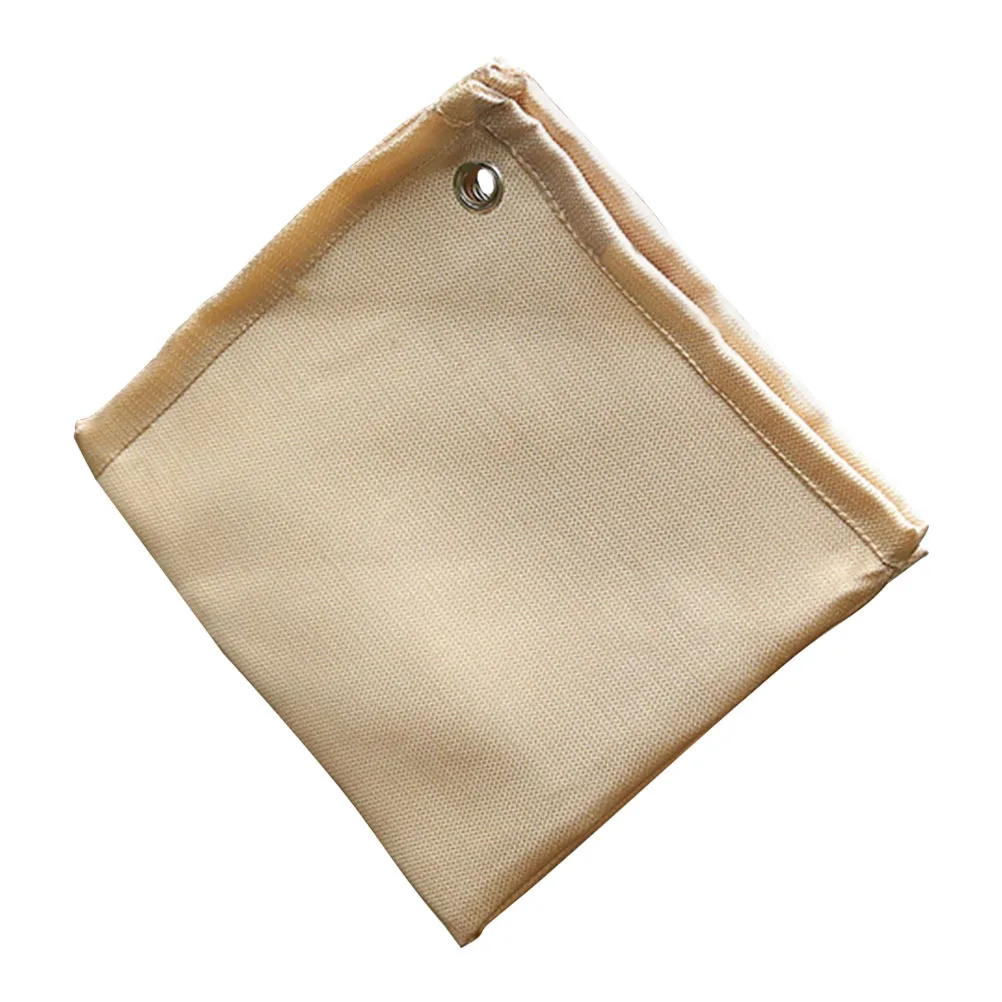 التخييم بطانية مقاومة للحريق قسط الألياف الزجاجية حصيرة مقاومة للحرارة واقية نزهة الشواء وسادة مقاومة للحريق في الهواء الطلق #1