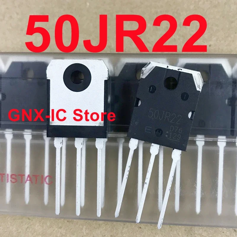 1PCS - 100PCS 100% Original New Imported 50JR22 GT50JR22 TO-3P IGBT Power Transistor 50A 600V 50PCS