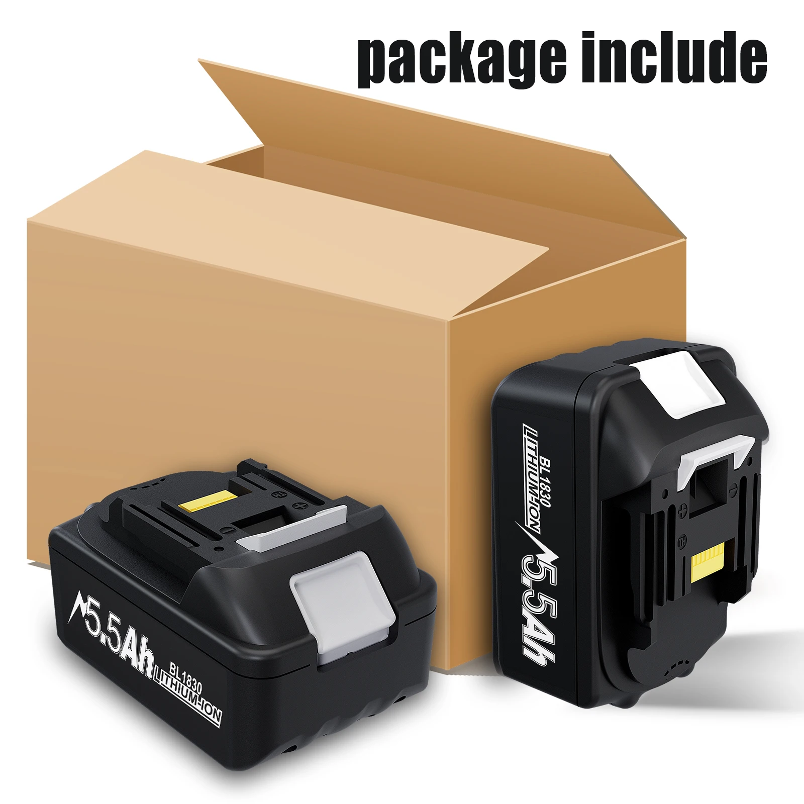 2022 업그레이드 18V Makita BL1830 BL1850B BL1850 BL1840 BL1860 BL1820 BL1815 교체 리튬 배터리