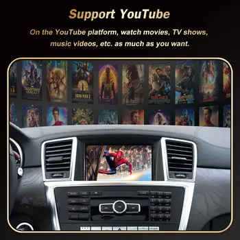 適用於賓士ML GL W166 X166 2012-2015的無線CarPlay,支援Android Auto、Mirror Link、AirPlay和CarPlay功能 10 最佳銷售 TomTom GPS - №1