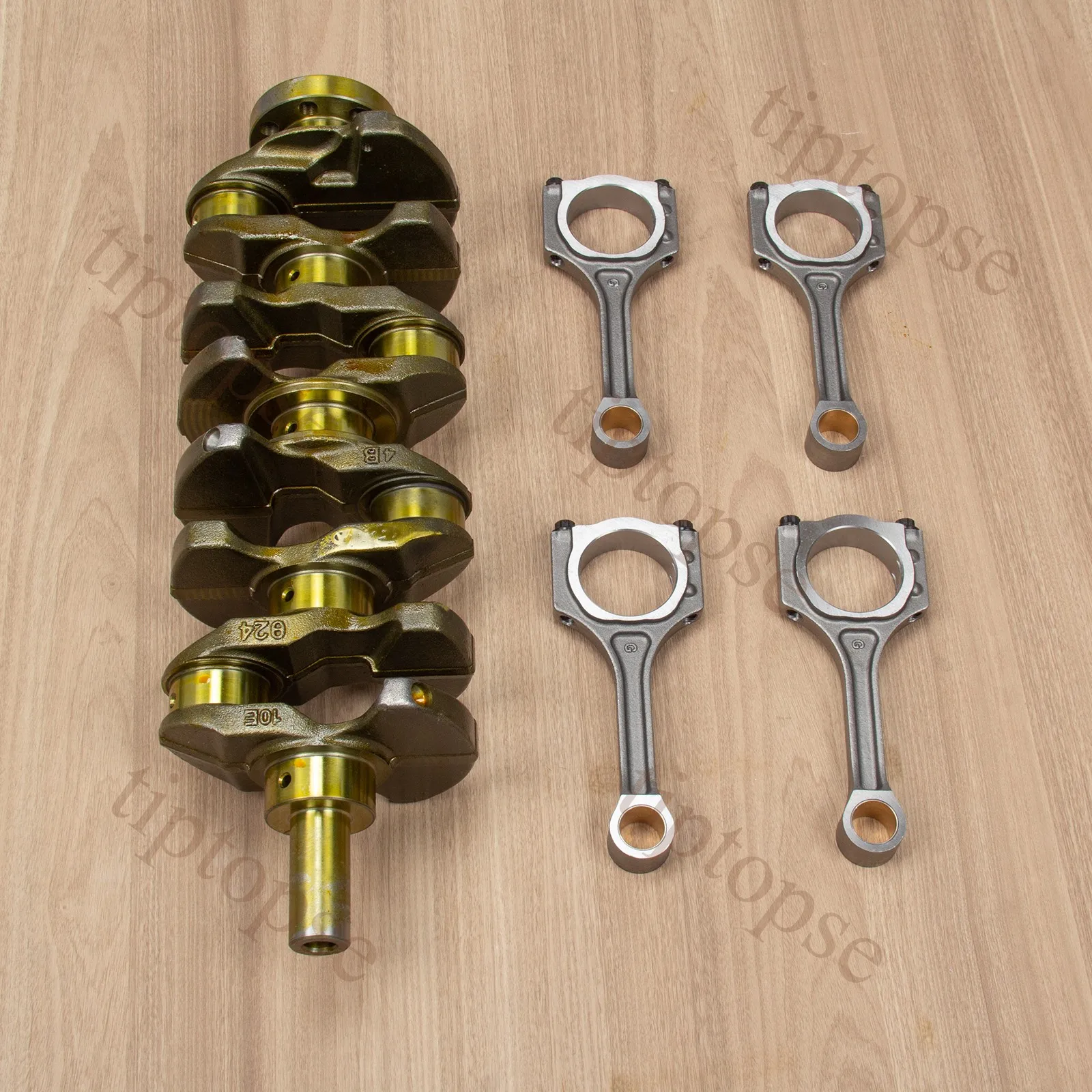 OEM 23111-2G200 Crankshaft ConRods For Hyundai Sonata Santa Fe & Kia Optima 2.4L