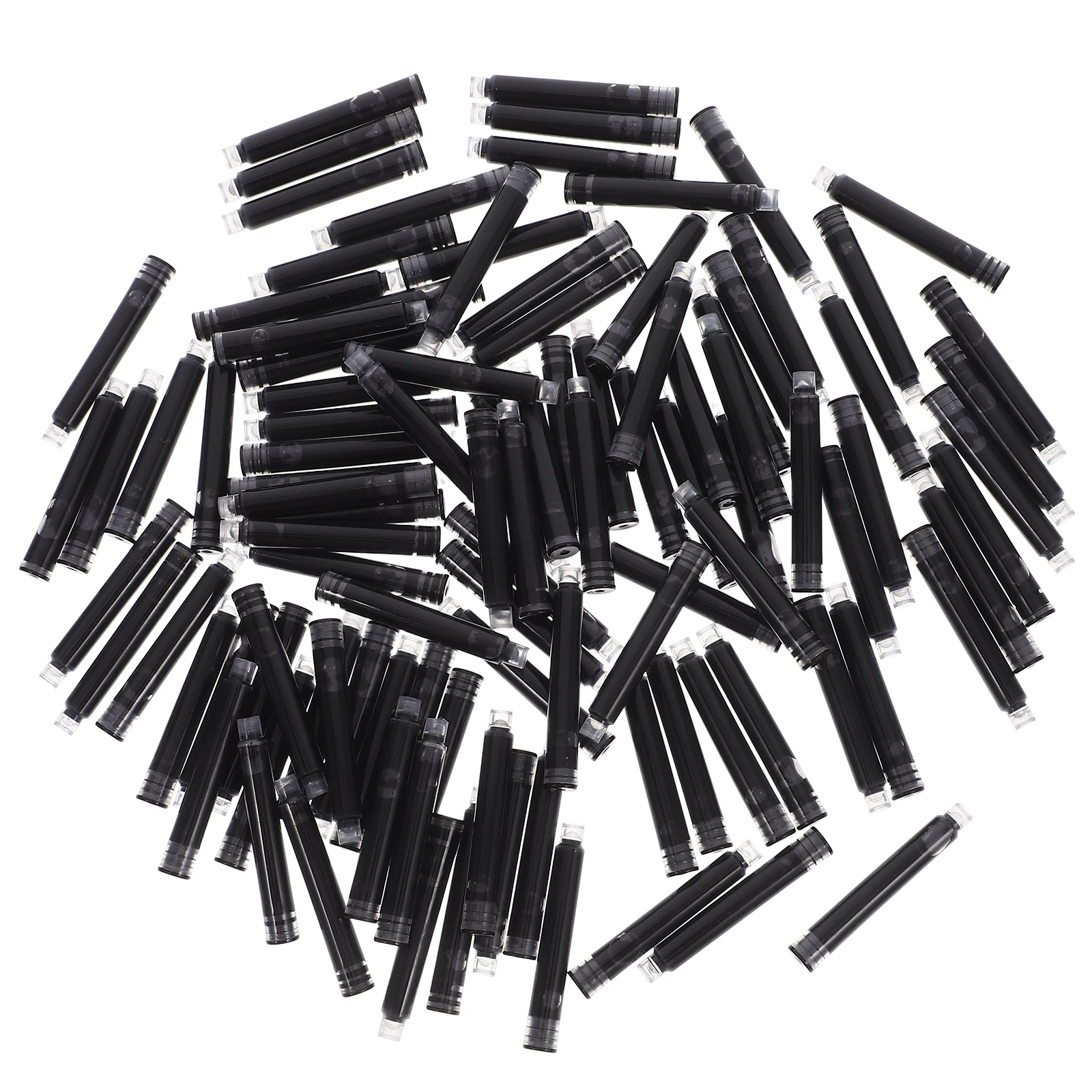 

100 Pcs Friction Is Easy Ink Jar Office Erasable Refill Plastic Pen Refills for Pens