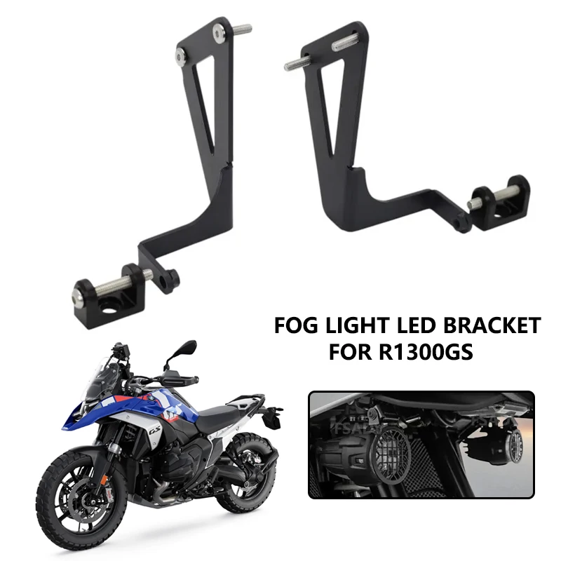 

Для BMW R1300GS противотуманные фары, светодиодный кронштейн, держатель вспомогательного фонаря, поддержка R1300 GS R 1300 GS 2023 2024 2025 мотоцикла