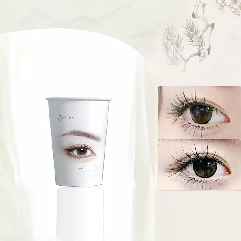 20/50Pcs Beauty Eyelash Practice Paper Cup Eyelash Extension Practice Beginner Lashes Training Disposable Paper Cups Versatile