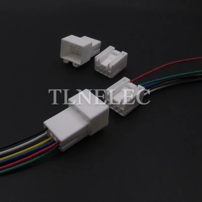 6 Pin Way 2.2 Series Automotive Backup Light Wiring Socket With Wires Car Taillight Cable Connector 936271-1 936268-1