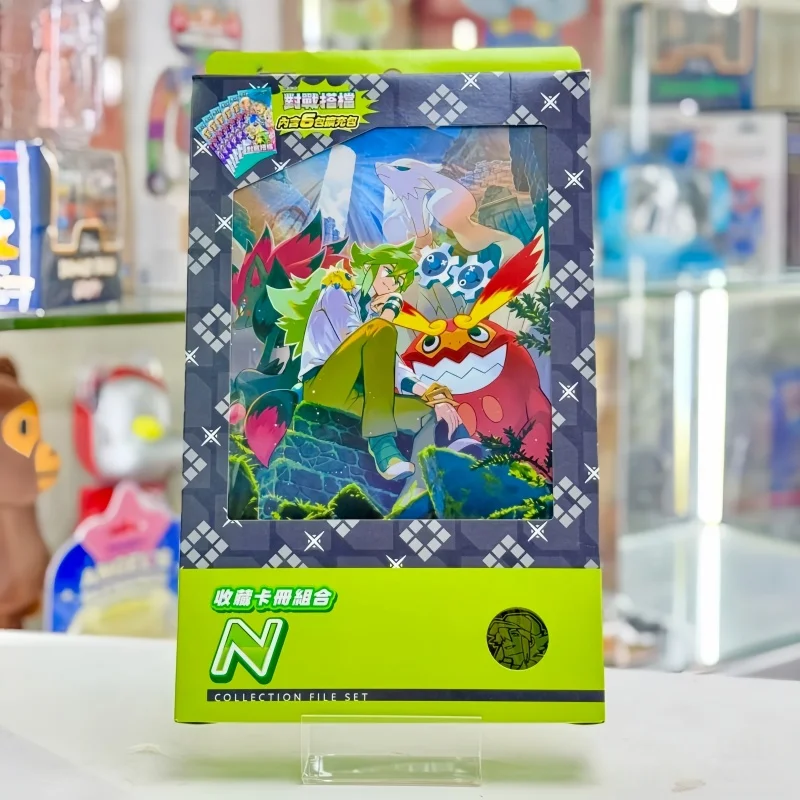 

New Pkm Collection Swap Card Ptcg Traditional Chinese Sv9 Battle Buddies Supplement Pack Lillie N Collection Card Book Gift Box
