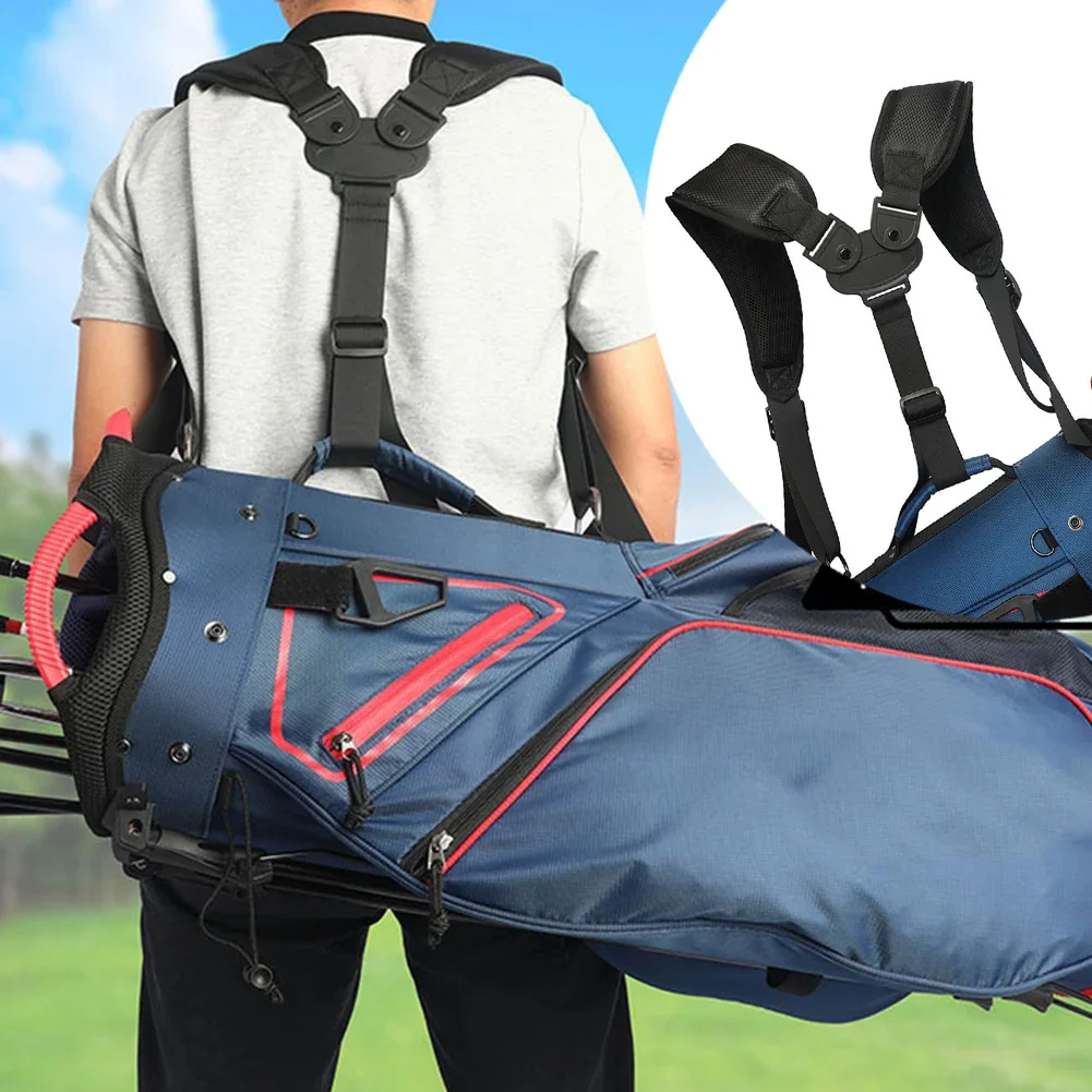 Nylon sostituibile impermeabile per cinghie per sacche da golf Spalle 43 * 10 cm Accessori Resistente all'usura sostituibile e facile da sostituire