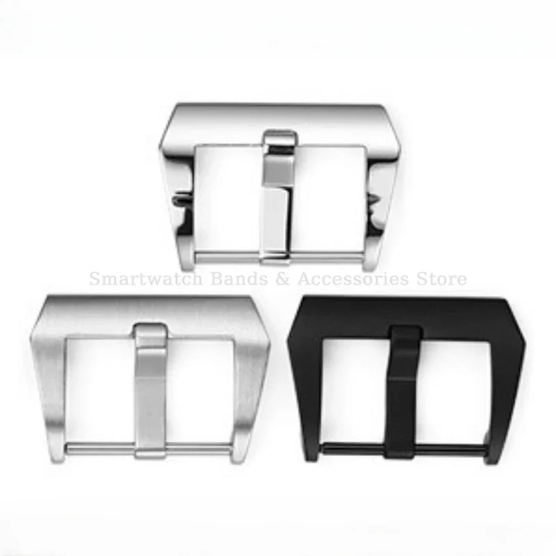 18mm 20mm 22mm 24mm 26mm 316L Stainless Steel Watch Buckle for Panerai for PAM Pin Buckle Matte Polished Metal Clasp Accessoies