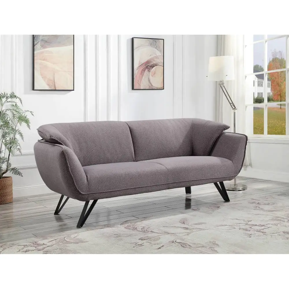 

Dalya Gray Linen Sofa