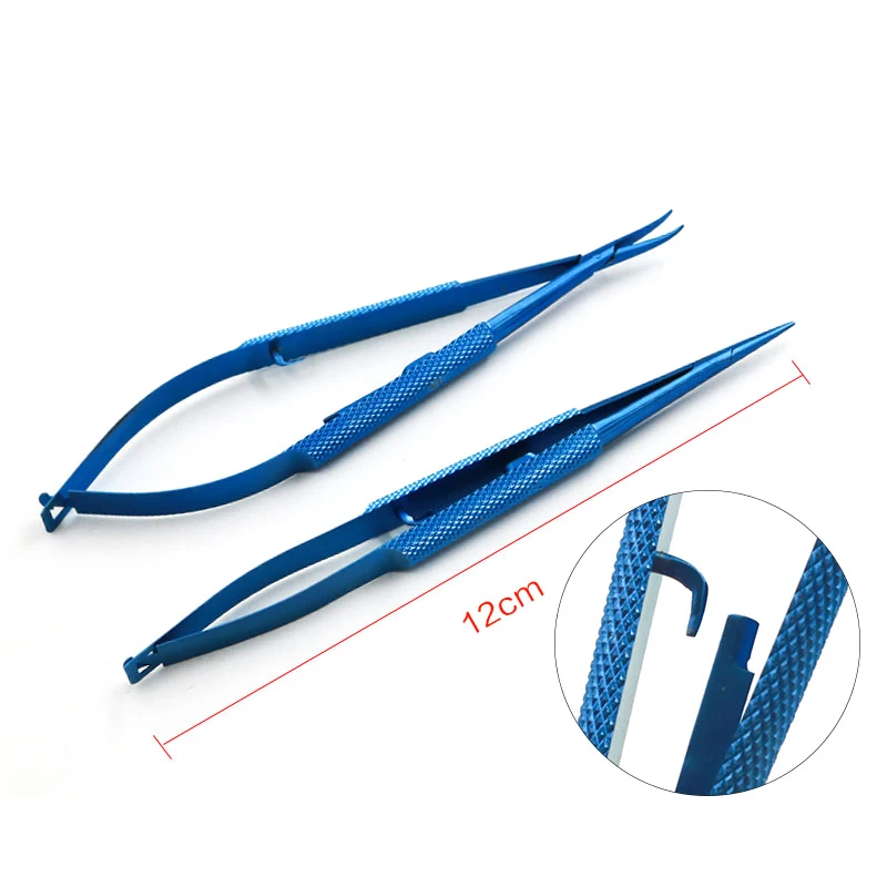 12.5-18ซม.ล็อค Castroviejo เข็มผู้ถือ Dental Forceps Ophthalmic เครื่องมือผ่าตัด