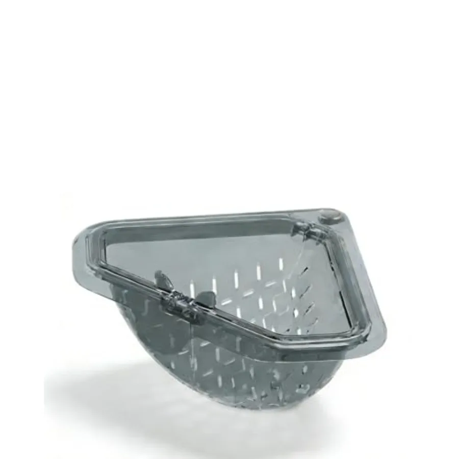 

Magnetic Drainage and Filter Basket with Enhanced Durability, Triangular Sink Strainer with Twist-Open Bottom, Right-Angle Kitc