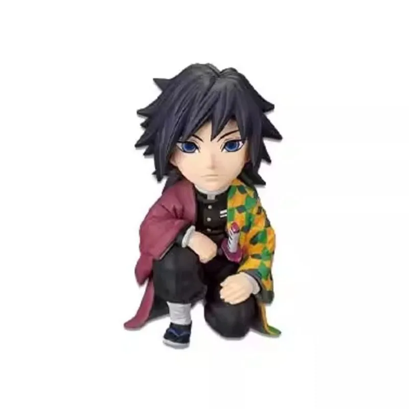 BANDAI Original Demon Slayer Anime Figure Tanjirou Tomioka Giyuu WCF PM Kneeling Vol 1 Action Figure Toys For Kids Xmas Gift