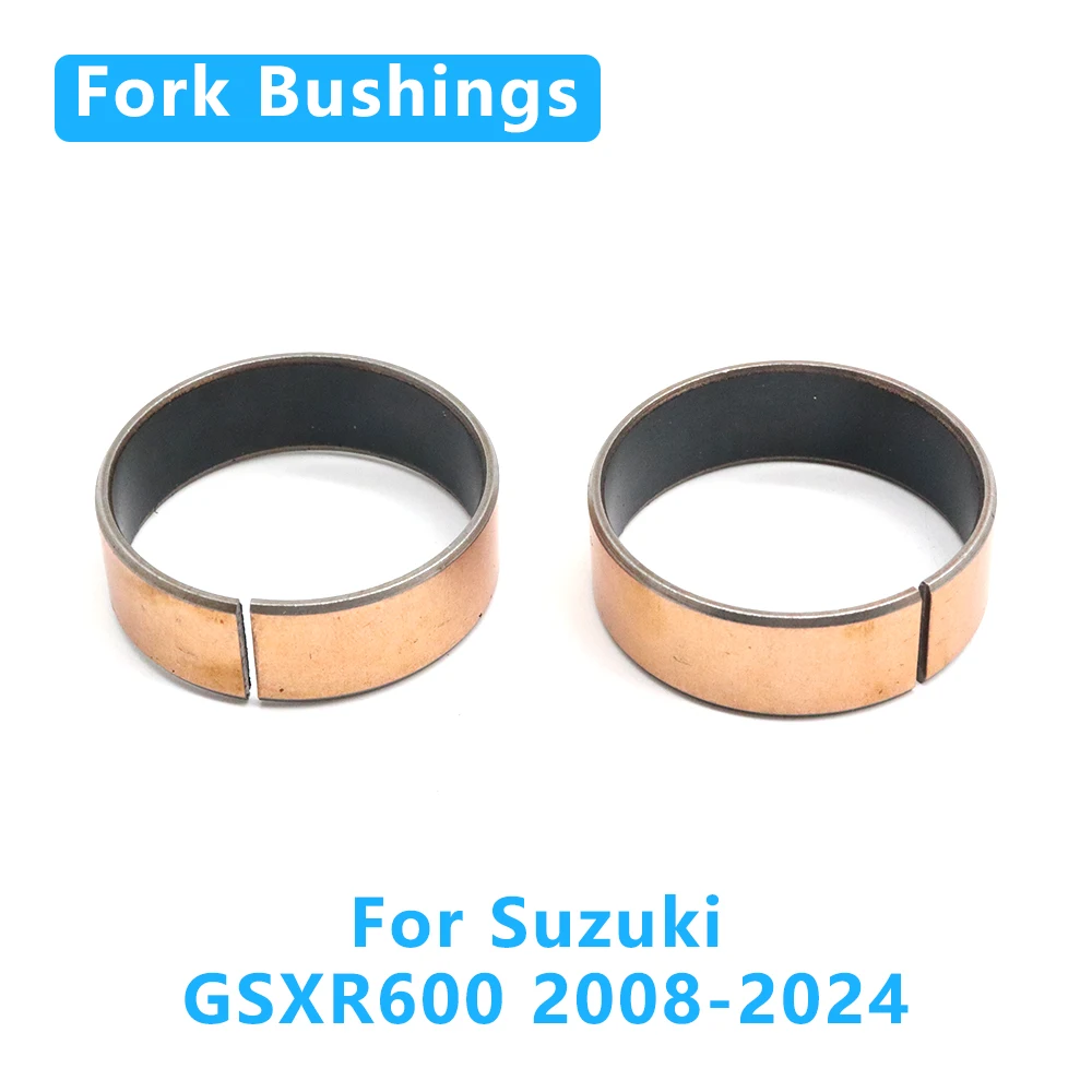

For Suzuki GSXR600 GSXR 600 2008-2024 Motorcycle Fork Bushing External Guide Rails Up Down Front Shock Repair Parts
