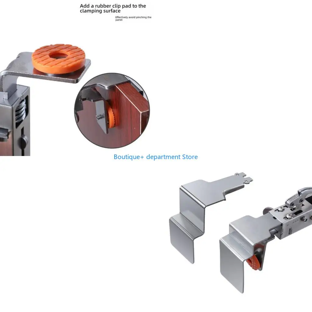 

E1PD Tool Complimentary Drawer Front Fixation Clamps with 3 Twosomes Replaceable Brackets for Cabinets