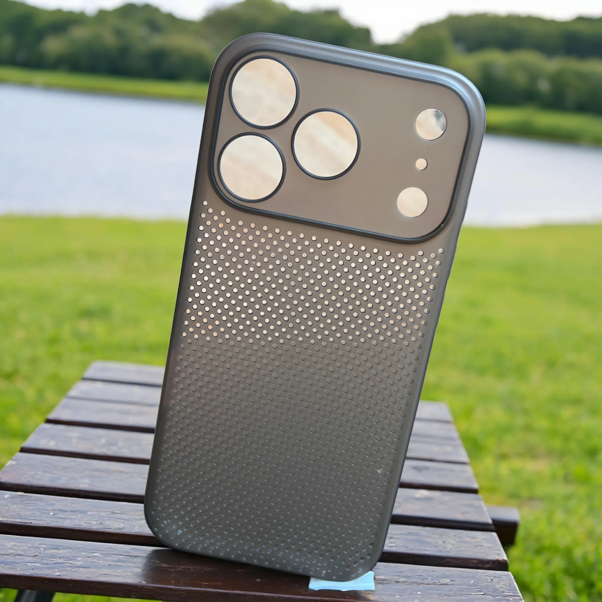 Ultradünne Slim-Kühlhülle für iPhone 18 17 16 15 14 13 12 11 Pro Max Air 16e Hülle mit Wärmeableitungsöffnung Vollständige Kameraabdeckung PP-Schale – Detail 11
