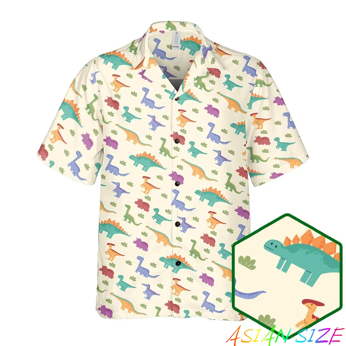 

Hawaiian Shirt Man Dinosaur 3d Print Casual Beach Fashion Shirt Harjauku Cartoon Funny Oversized Breath Clothes Y2k Tops Blouses