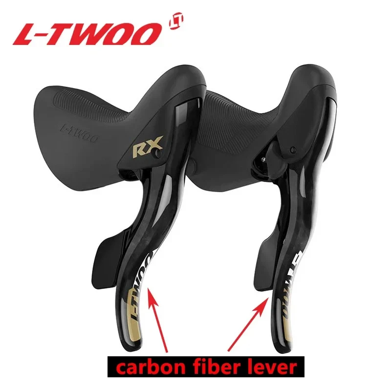 LTWOO RX 2X12 Speed Road bike Groupset Carbon fiber + Aluminum Alloy Shifter Derailleurs 12V Cassette Chain 12S Derailleur kit