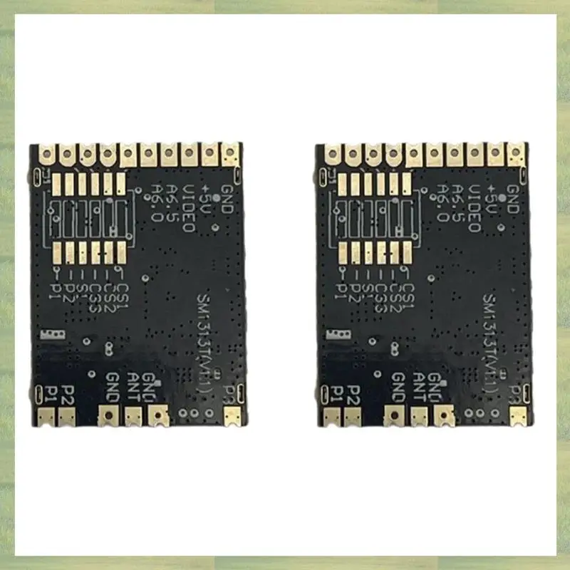 

N75R-2PCS SM1312T 1.3G 1.2G 1.6W FPV VTX 16-канальный беспроводной модуль передатчика с регулируемой мощностью PAL/NTSC для моделей FPV RC дронов