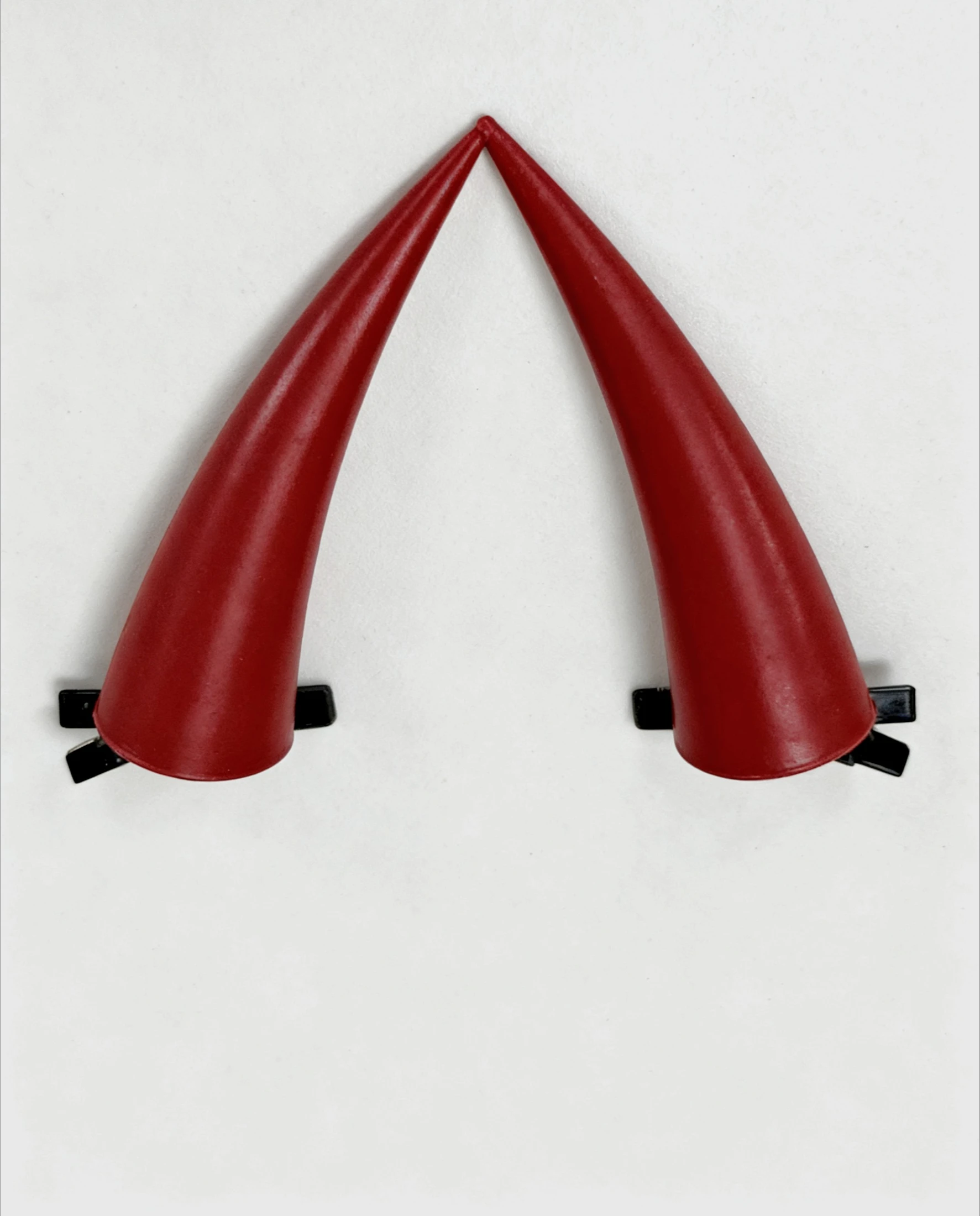 Chainsaw Man Cosplay Power Demon Anime Devil Red Horn Hair Clips Cute Headwear… - Image 5