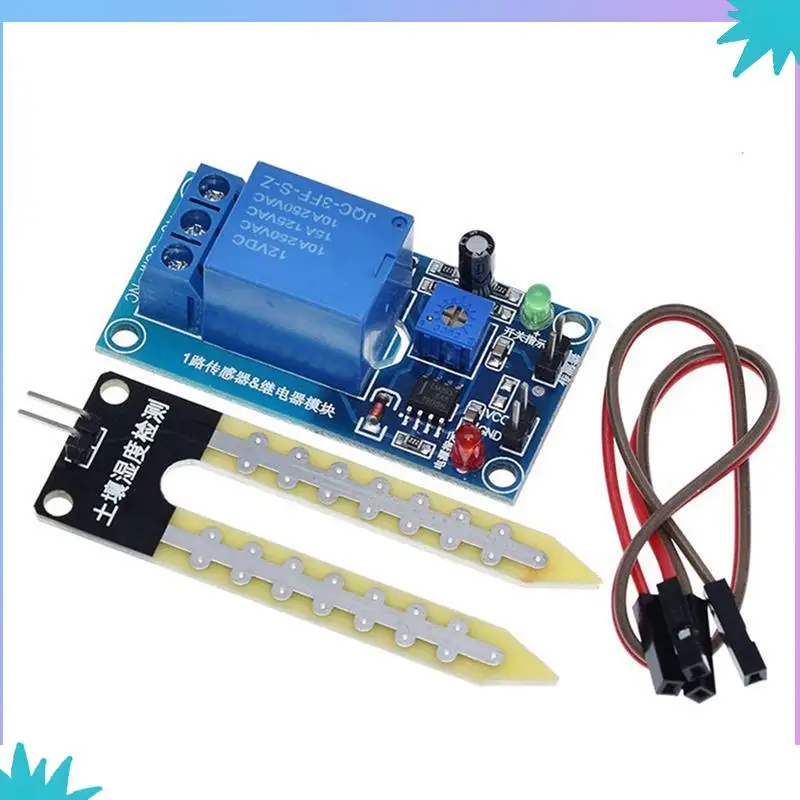 ABZW 5X DC 12 В датчик влажности почвы релейный модуль управления автоматический полив влажности пусковой переключатель