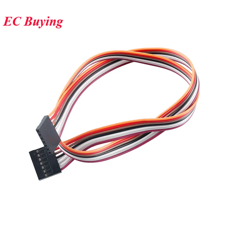 Dupont line 20cm 25cm 50cm 2.54mm Female to Female 7P 7 Pin Color Breadboard Cable Jump Wire Jumper For Arduino
