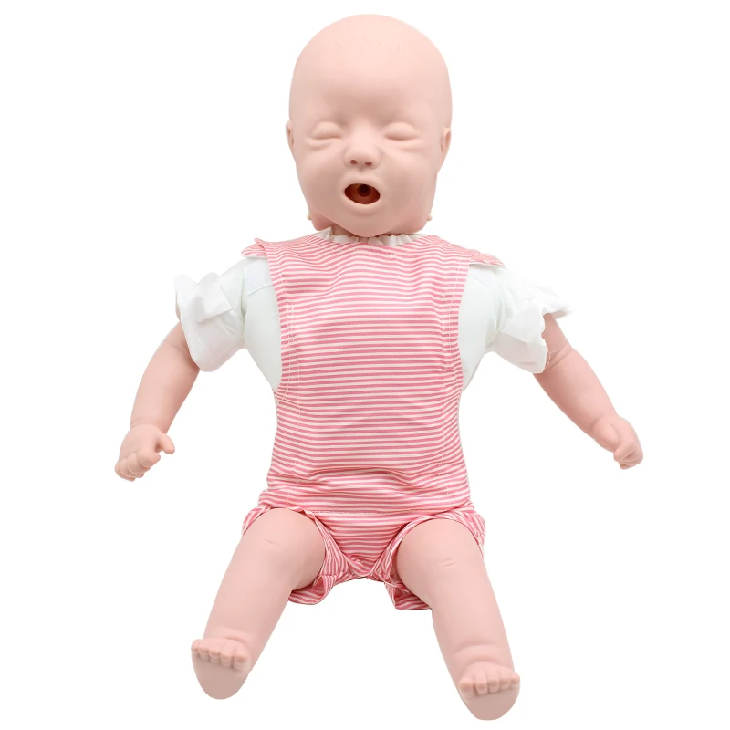 

Infant Cardiopulmonary Resuscitation Manikin Training Cardiopulmonary Resuscitation Manikin Face Cover Detailed for Learning