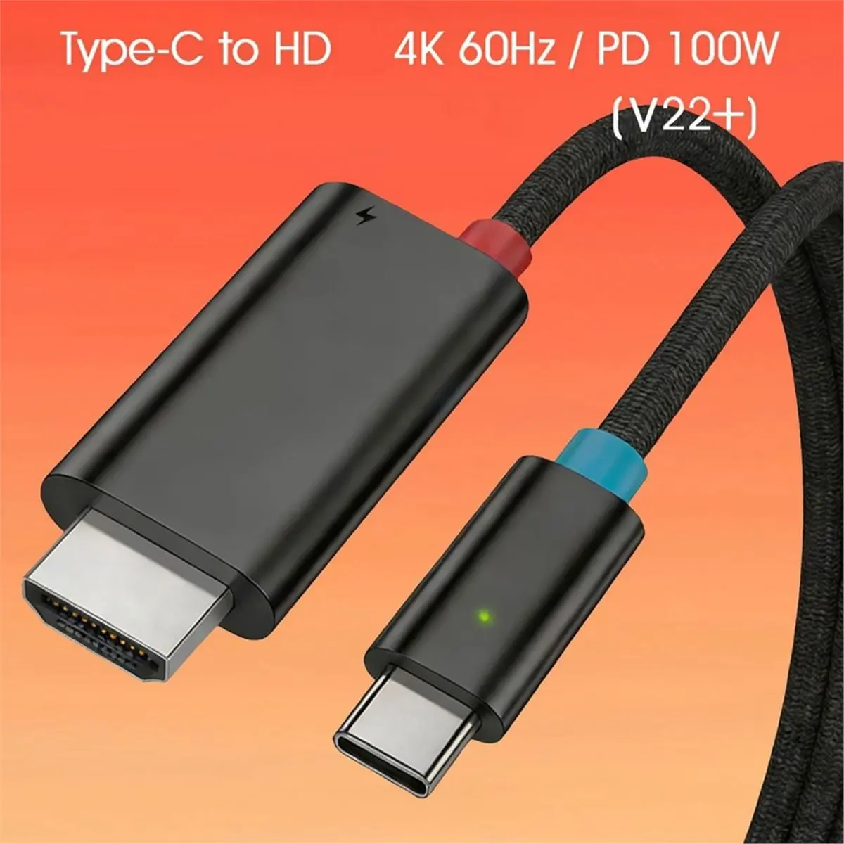 update. USB C to HDMI-Compatible Cable Adapter Dock Station, 4K@60Hz Portable Travel TV Dock Connector for Switch 2 Steam Deck