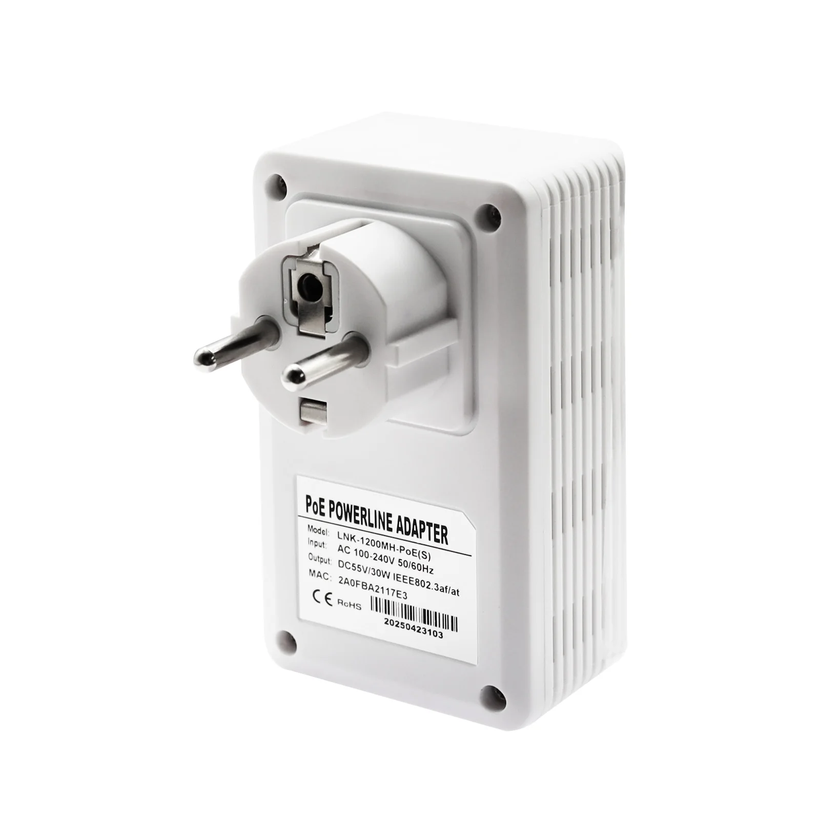 محول Powerline HomePlug AV بطول 1200 متر مع PoE #3