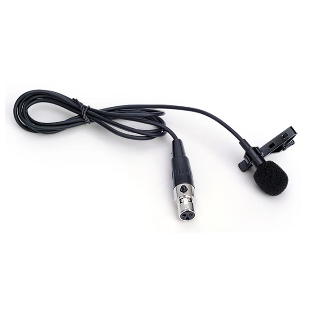 เปลี่ยน Original Beige ชุดหูฟัง Cardioid Lavalier Tie คลิปไมโครโฟนสำหรับ Shure TA4F Mini XLR ไร้สายระบบ