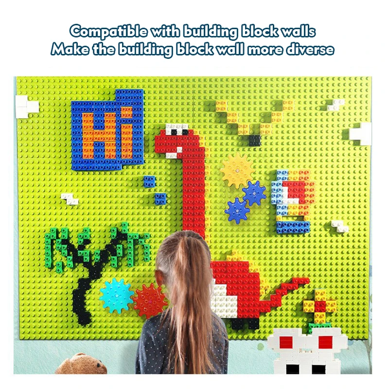 Duże klocki w workach luzem, kreatywne i wszechstronne klocki DIY, zabawka do samodzielnego montażu dla dzieci, domek dla początkujących.