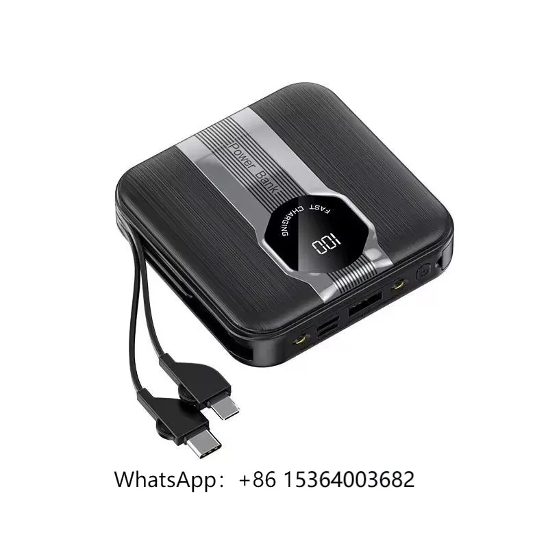 

Портативный мини-портативный магнитный беспроводной блок питания емкостью 10000 мАч для зарядки Power Bank