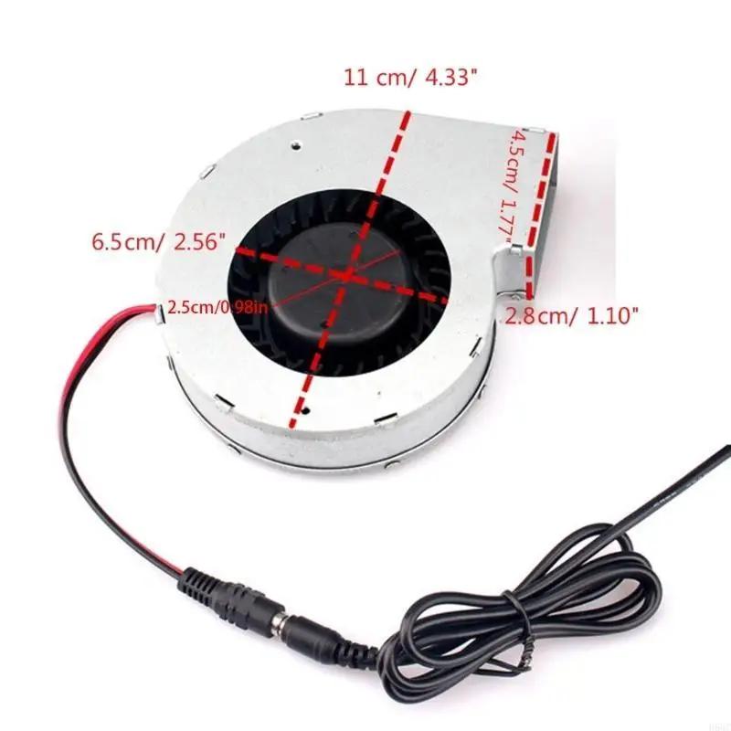 H58C موثوقية عالية 11028 تيار مستمر منفاخ توربو بدون فرشاة في الهواء الطلق نزهة التخييم المشي لمسافات طويلة #6