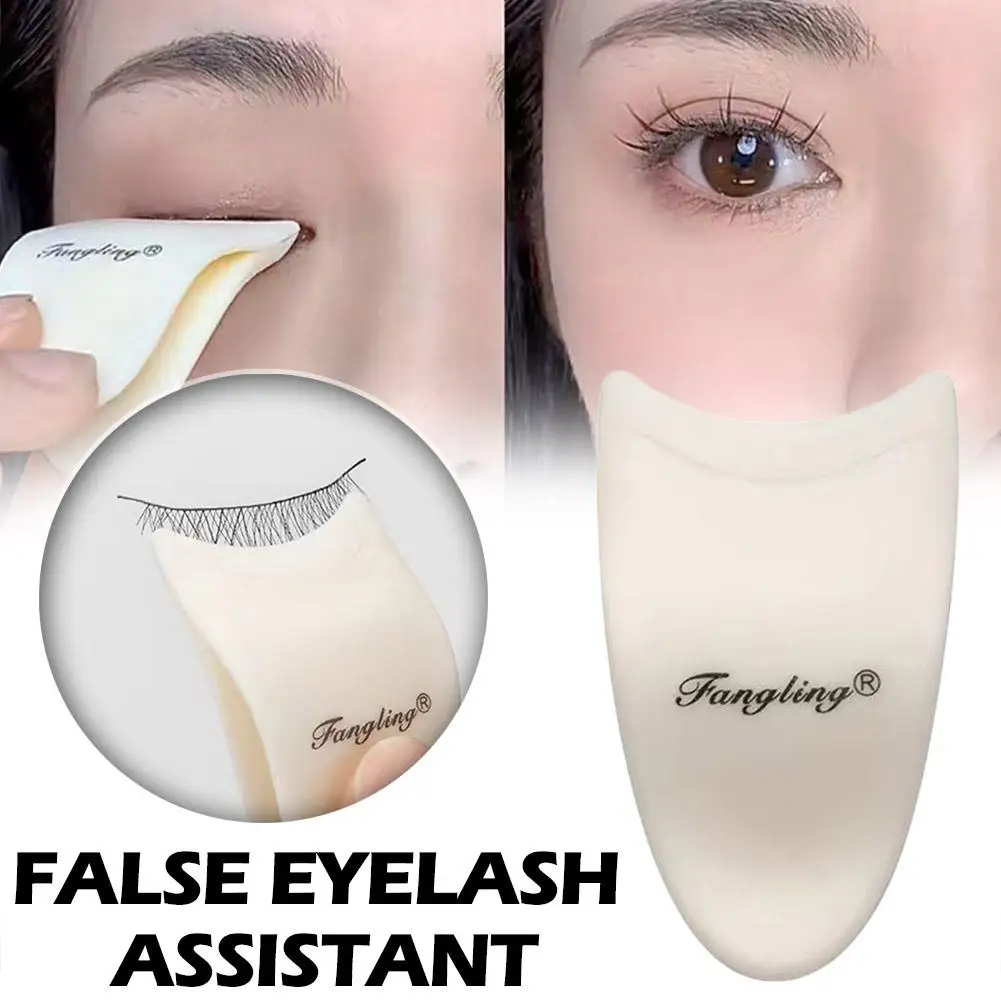 Falsche Wimpern Assistent Schönheit Werkzeug Kunststoff Wimpern Anfänger Hilfs Clip Paste Pinzette Falsche Wimpern Curler Z3Z0