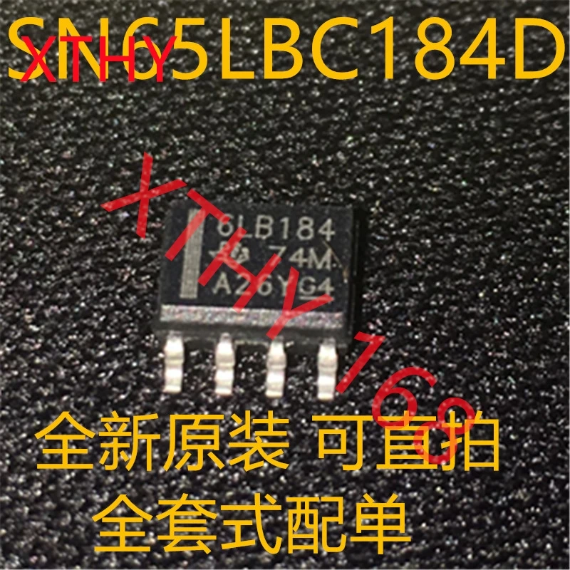 New and original 10pieces SN65LBC184DR SN65LBC184 6LB184 SOP8