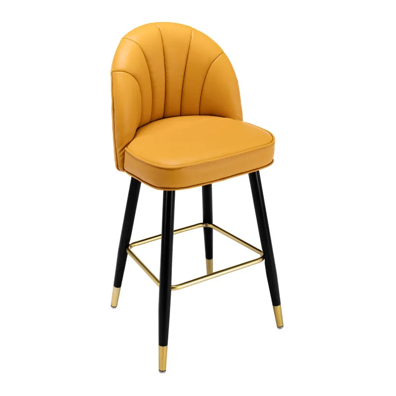 

Bar chair high chair, simple modern light luxury household Italian island chair