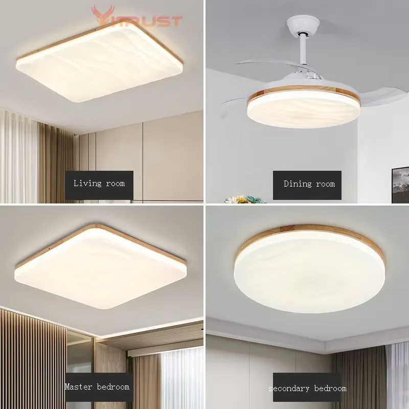 TUYA Smart  LED Ceiling Fan Lights 42inch Ceiling Lamps Dining Room Bedroom Living Remote Control Fan Lamps Ceiling Fan Office