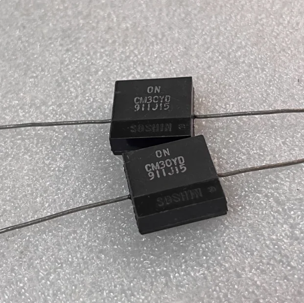 4pcs/lot Original Japanese SOSHIN CM3OYD 910PF 1500V 20.5X20.5X7MM fever axial silver mica capacitor free shipping