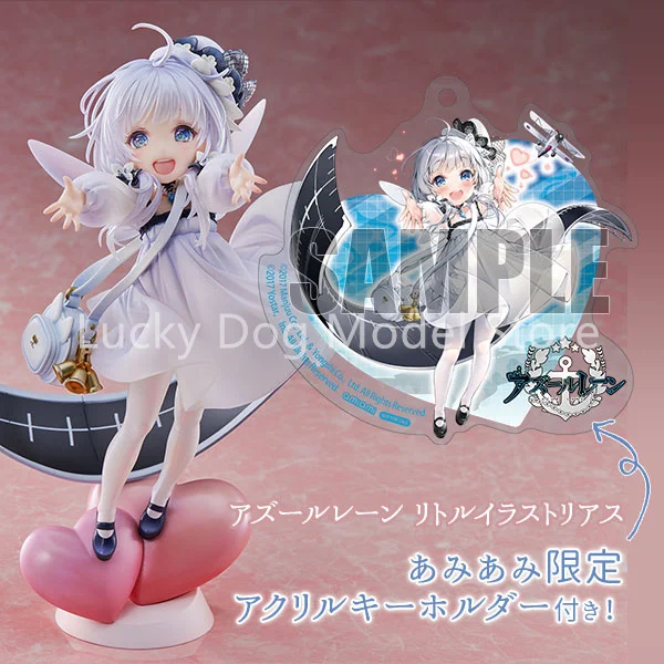 Knead 100% Original:Azur Lane Little Illustrious PVC Action Figure Anime Model Toys Collection Doll Gift