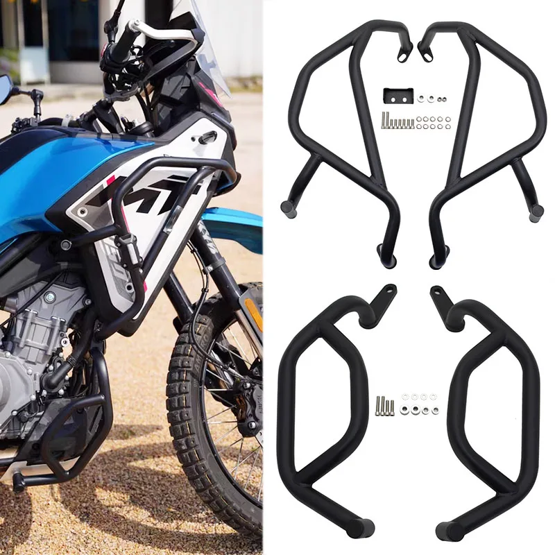 For CFMOTO 450 MT 2024 Engine Guard Highway Crash Bar For CF-MOTO 450MT Motorcycle Frame Protection Bumper 450-MT Accessories